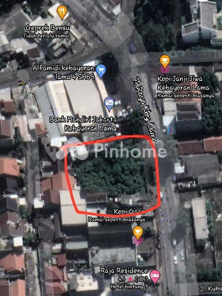 dijual tanah residensial 1107m2 di raya kebayoran lama
