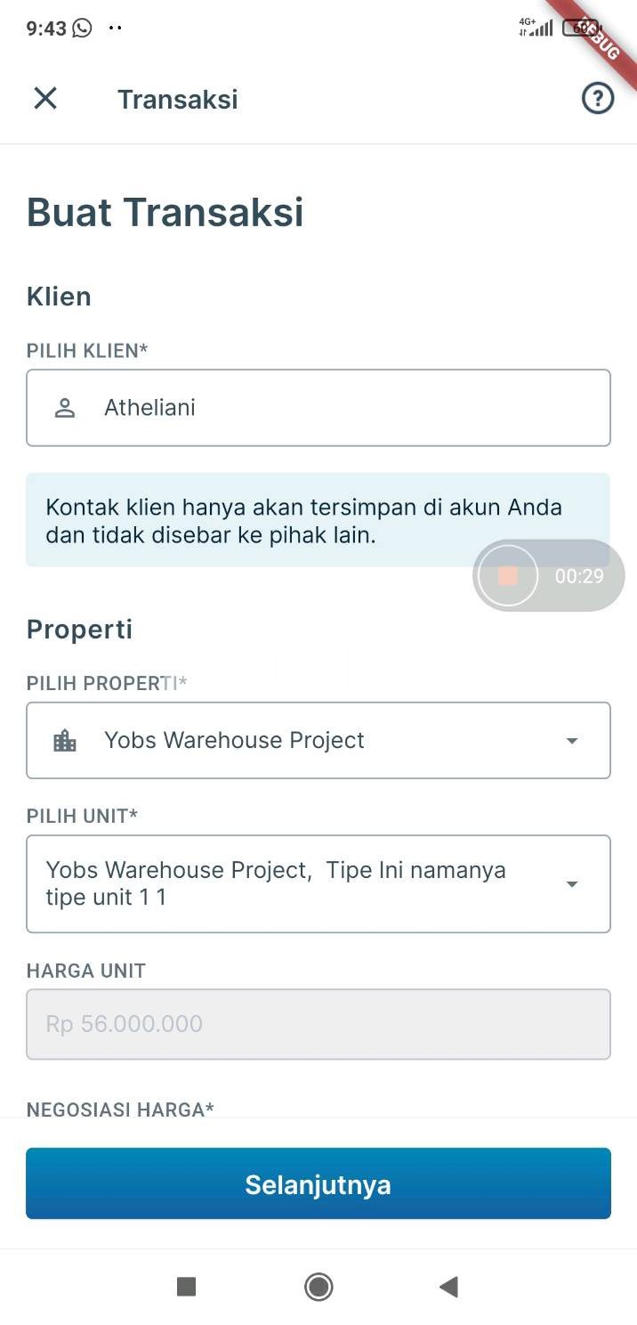 dijual rumah 3 lantai 1kt 63m2 di manyak payed