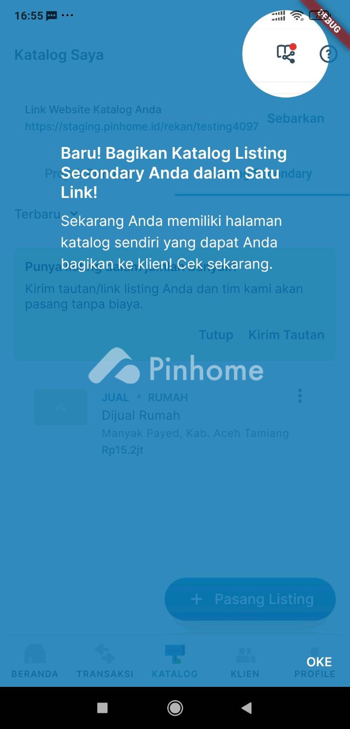 dijual rumah 3 lantai 1kt 52m2 di matangkuli