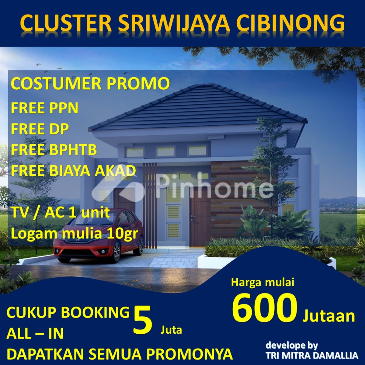 dijual apartemen rienenen di ketambe