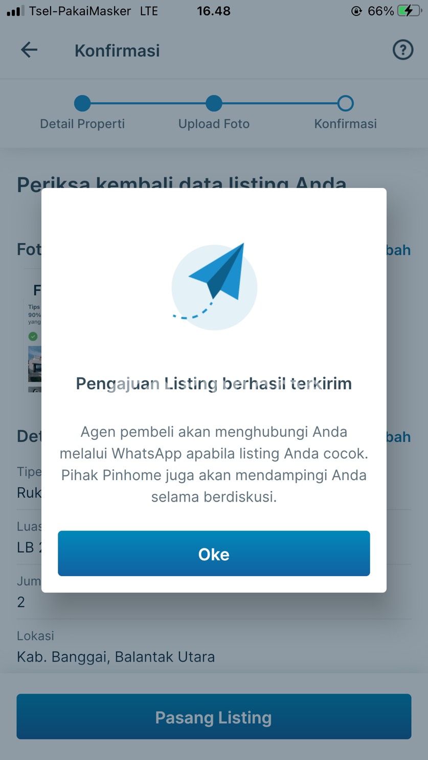 dijual rumah 1 lantai 2kt 200m2 di andir