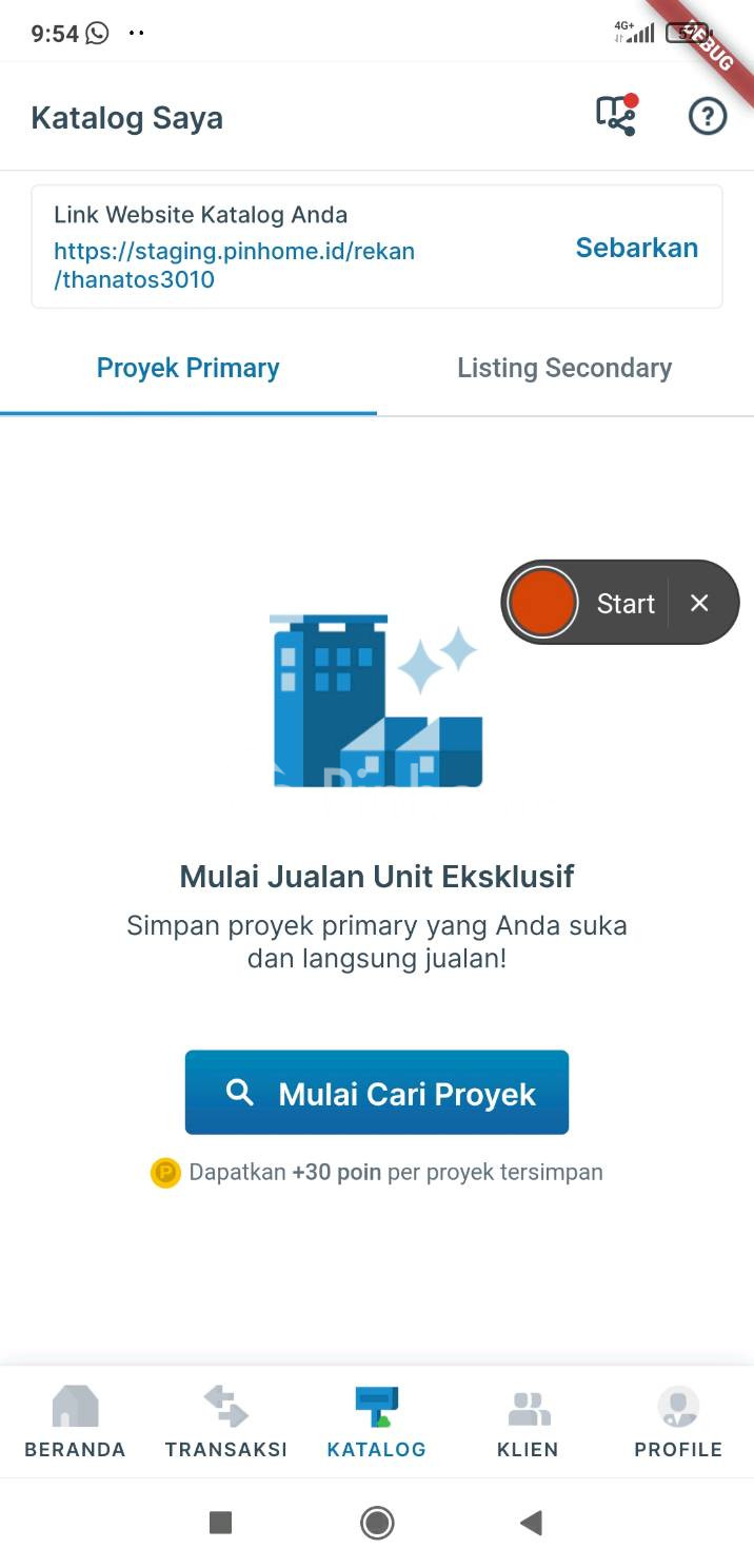 dijual rumah bebas banjir di kute panang