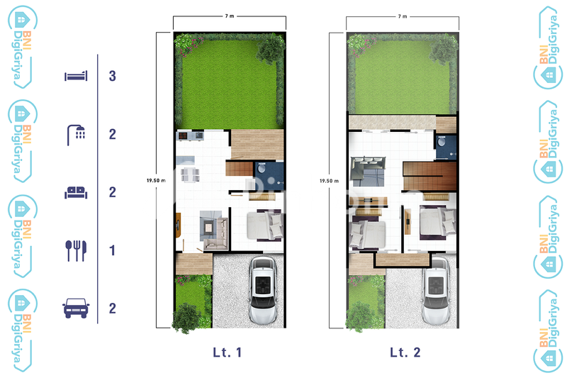 rumah yang nyaman untuk rebahan - 1