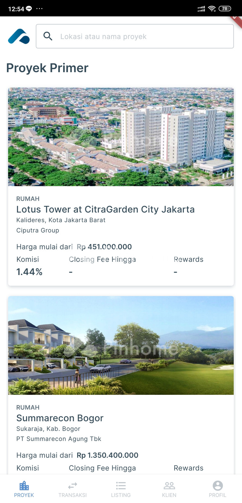 dijual rumah 2 lantai 3kt 180m2 di ciledug - 2