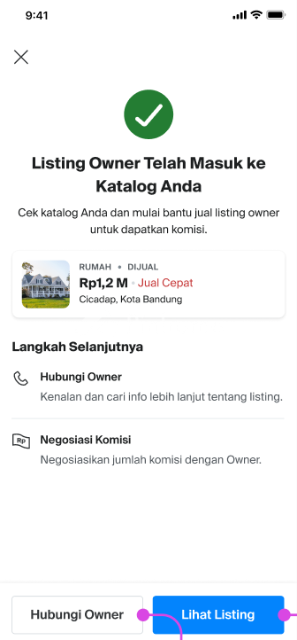 disewakan apartemen mewah per tahun di sukajadi permai - 1