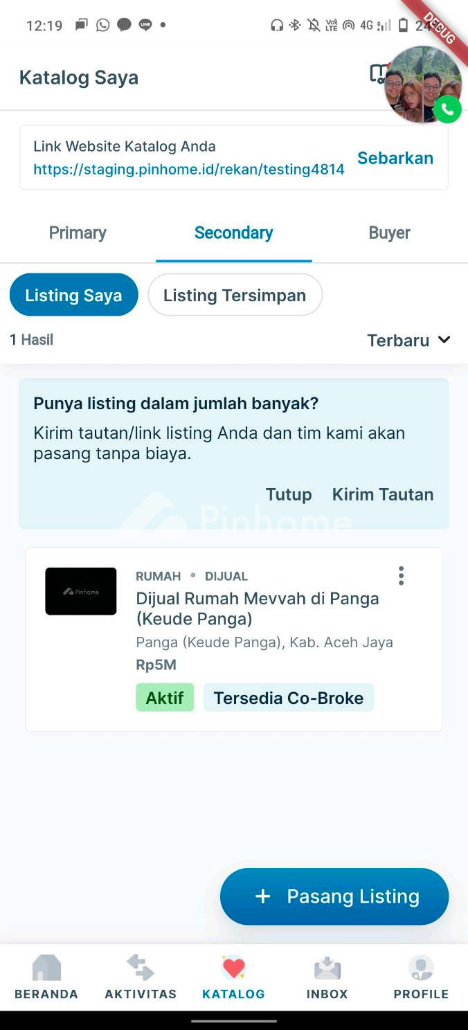 dijual rumah konglomerat di krueng sabee - 1