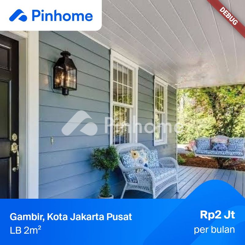 dijual tanah komersial 77m2 di gambir - 1