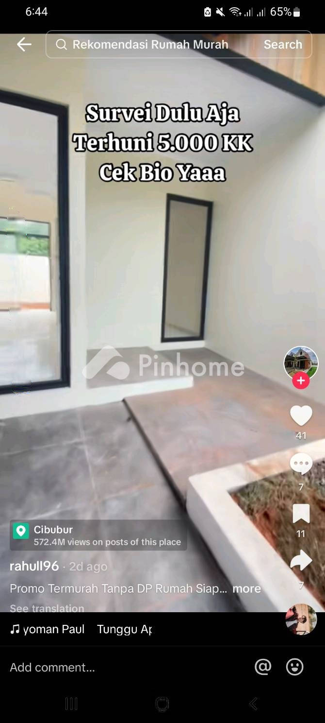 dijual rumah murah di jakbar di cengkareng barat - 2