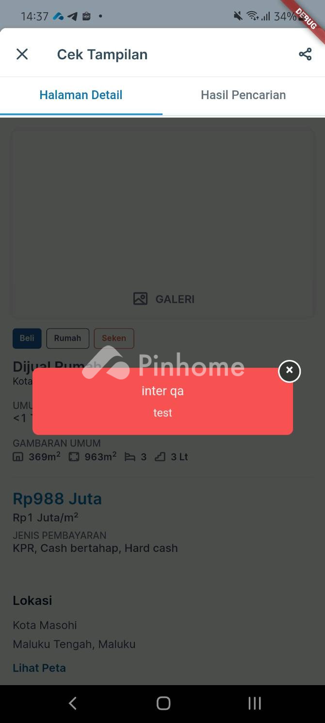dijual rumah 9 lantai 9kt 333m2 di cengkareng - 1