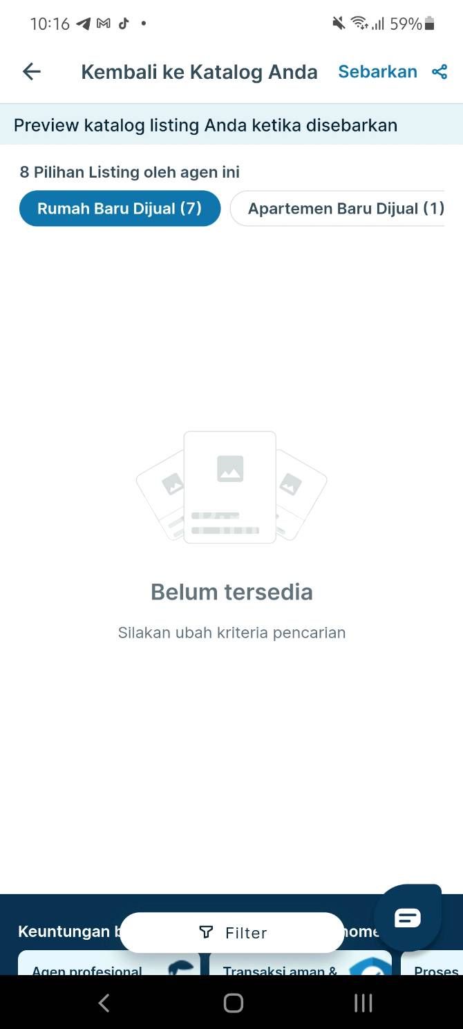 dijual tanah komersial ya tanah di jalan setapak - 2