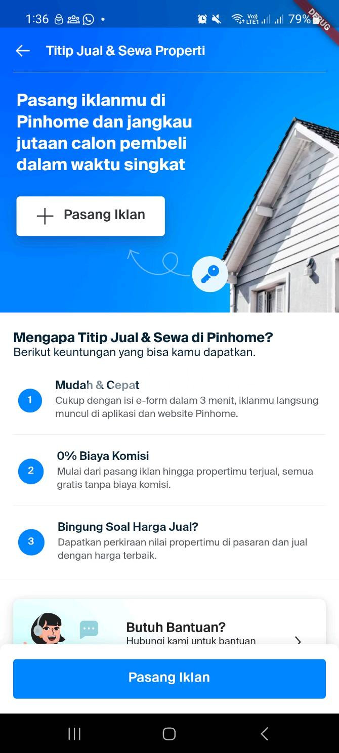dijual rumah baru bersih di kedoya selatan - 1