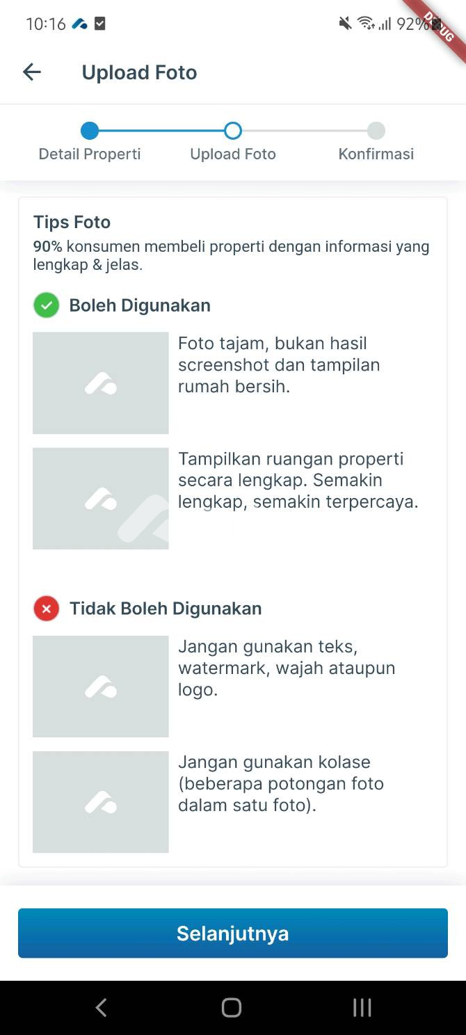 dijual rumah 2 lantai 3kt 5500m2 di jalanan - 2