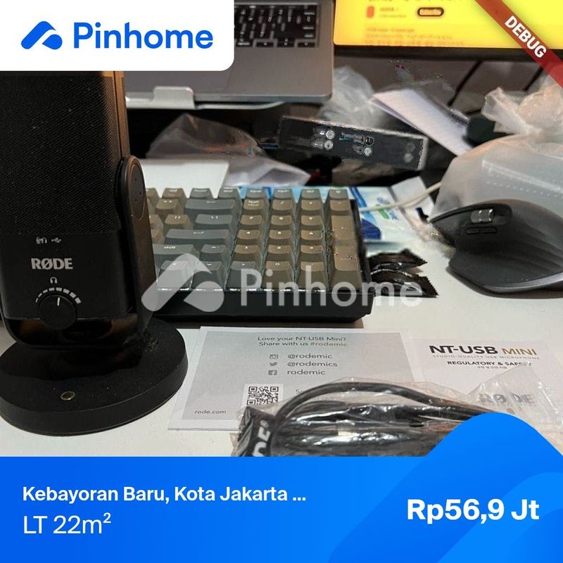 dijual tanah komersial ssdff di bahagia - 1