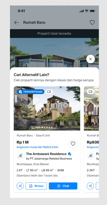 dijual rumah testtessss di bekasijaya  bekasi jaya - 1