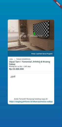 dijual tanah komersial di kebon melati - 3