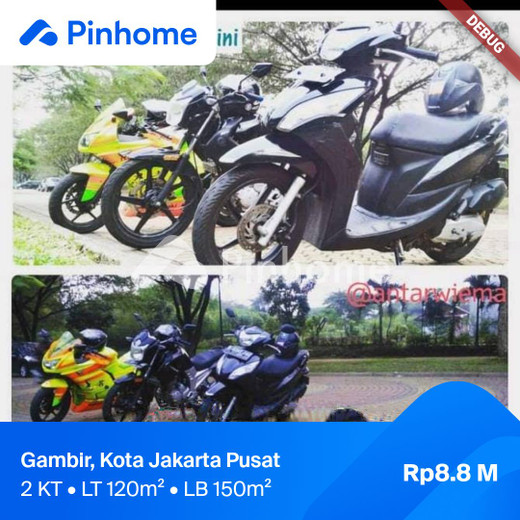 dijual rumah 11kt 500m2 di jalan sertifikat lain - 6