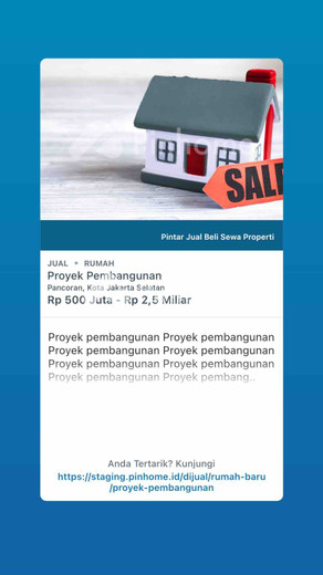 dijual apartemen 4br 550m2 di cicalengka - 2