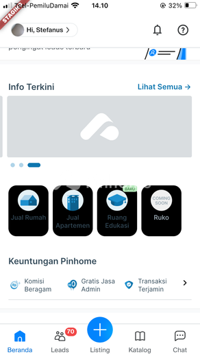 dijual rumah unik sekali di batu aji baru - 2