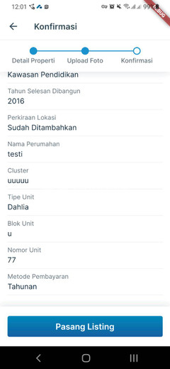 dijual rumah 3 lantai 3kt 22m2 di kluet utara
