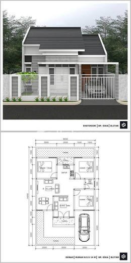disewakan rumah bagus dan sederhana di tenjo city metropolis - 1