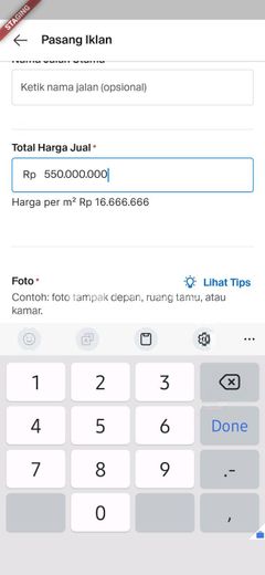 dijual tanah residensial di cikoko - 2